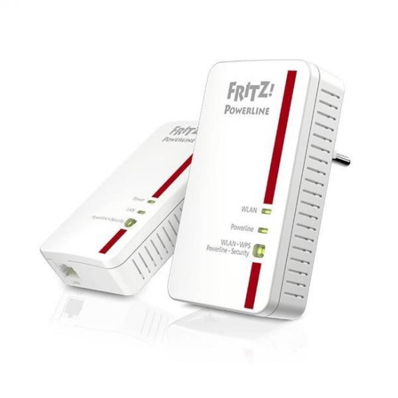 AVM FRITZ! KIT POWERLINE 1240E, 1PORTA LAN GIGABIT WIRELESS N300