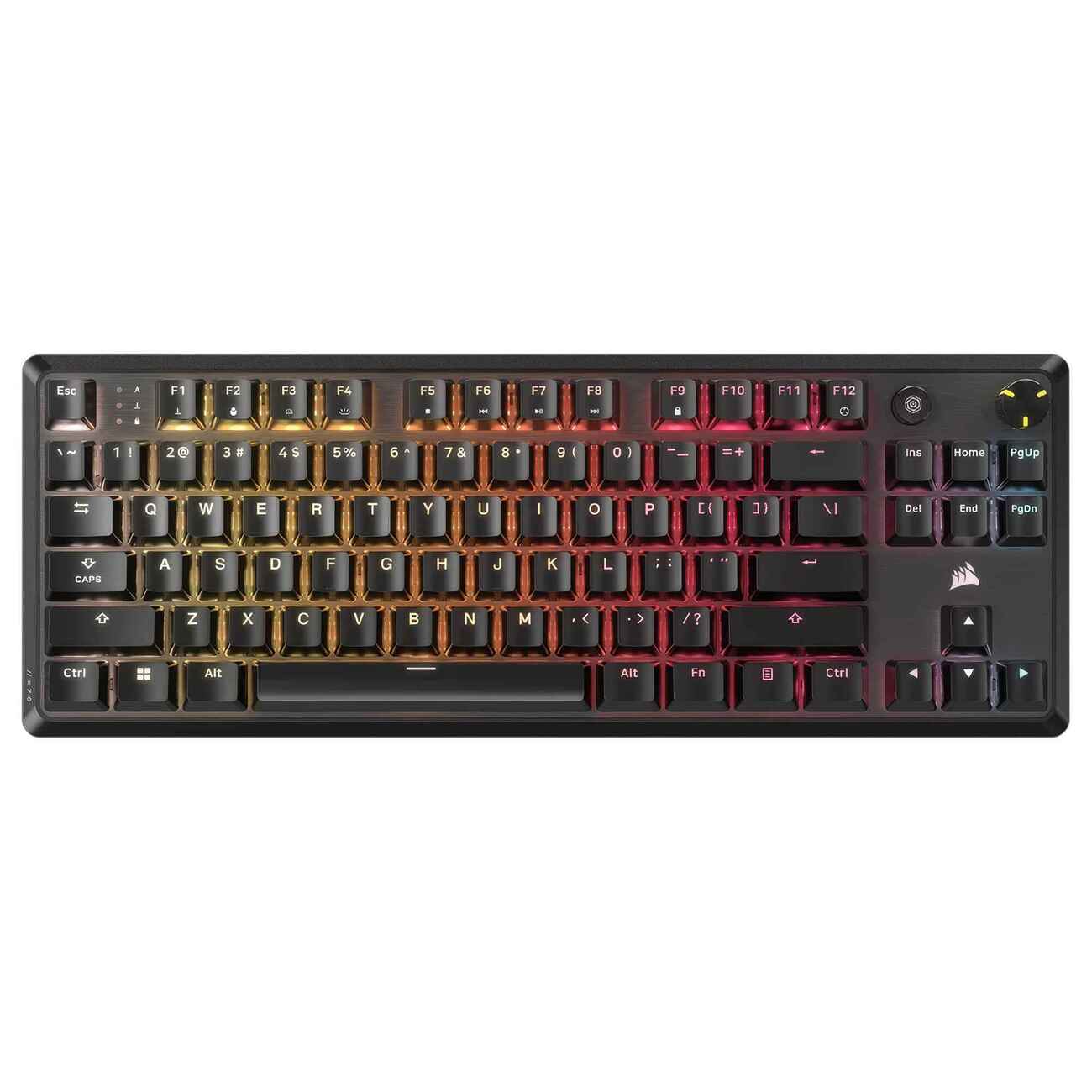 Corsair Gaming K70 CORE TKL RGB, Nero - Layout ITA