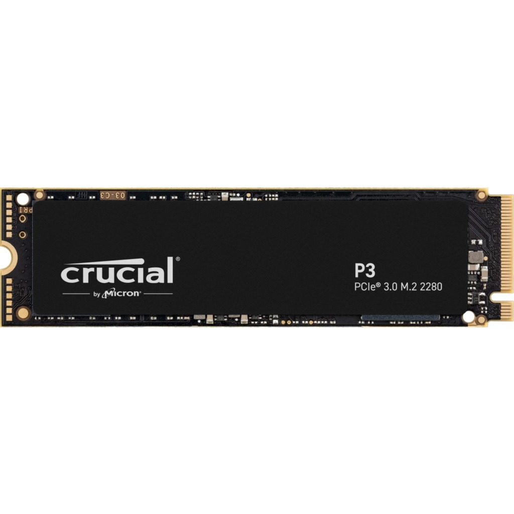 CRUCIAL SSD INTERNO P3 500GB M.2 PCI-E 4.0 R/W 3500/1900 GEN4X4 CRUCIAL