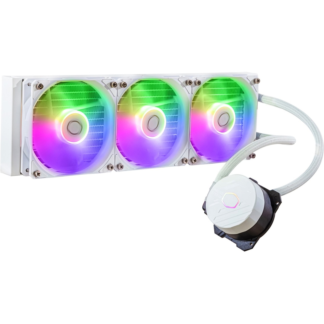 Cooler Master MasterLiquid 360L Core Raffreddamento a Liquido CPU 360mm Bianco ARGB