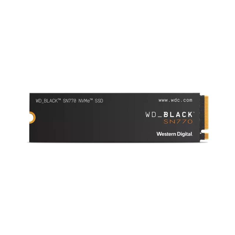 WD SSD BLACK SN770 500GB M2 NVME PCI-E 4X4 5000/4000MB/S R/W