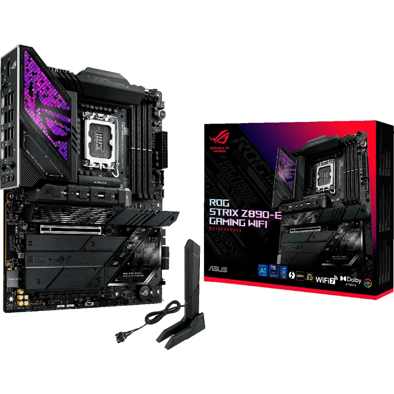 ASUS MB ROG STRIX Z890-E GAMING WIFI LGA1851, Z890, TBT4, MB