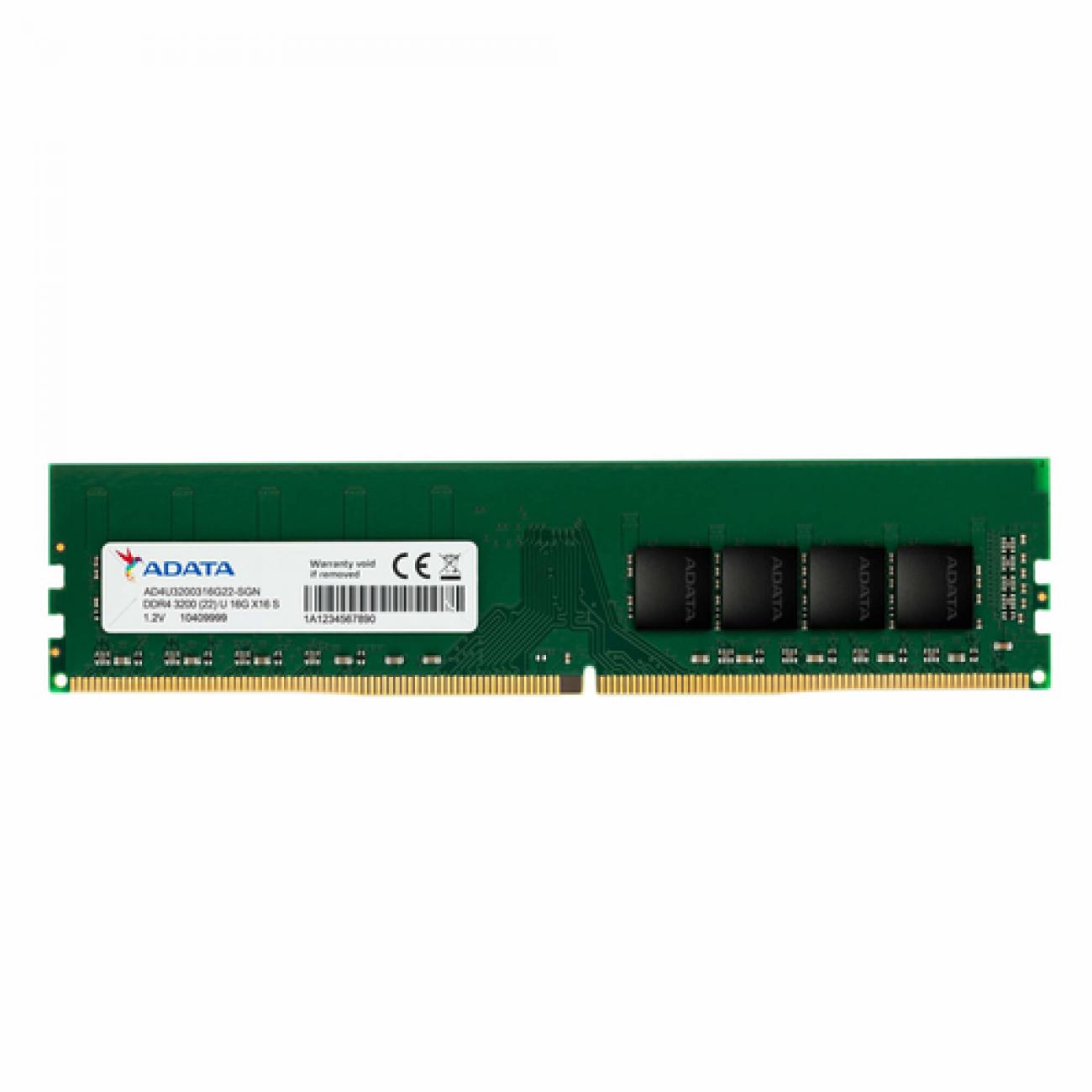 ADATA RAM DIMM 8GB DDR4 (1x8Gb) 3200Mhz CL22 1,2V ADATA