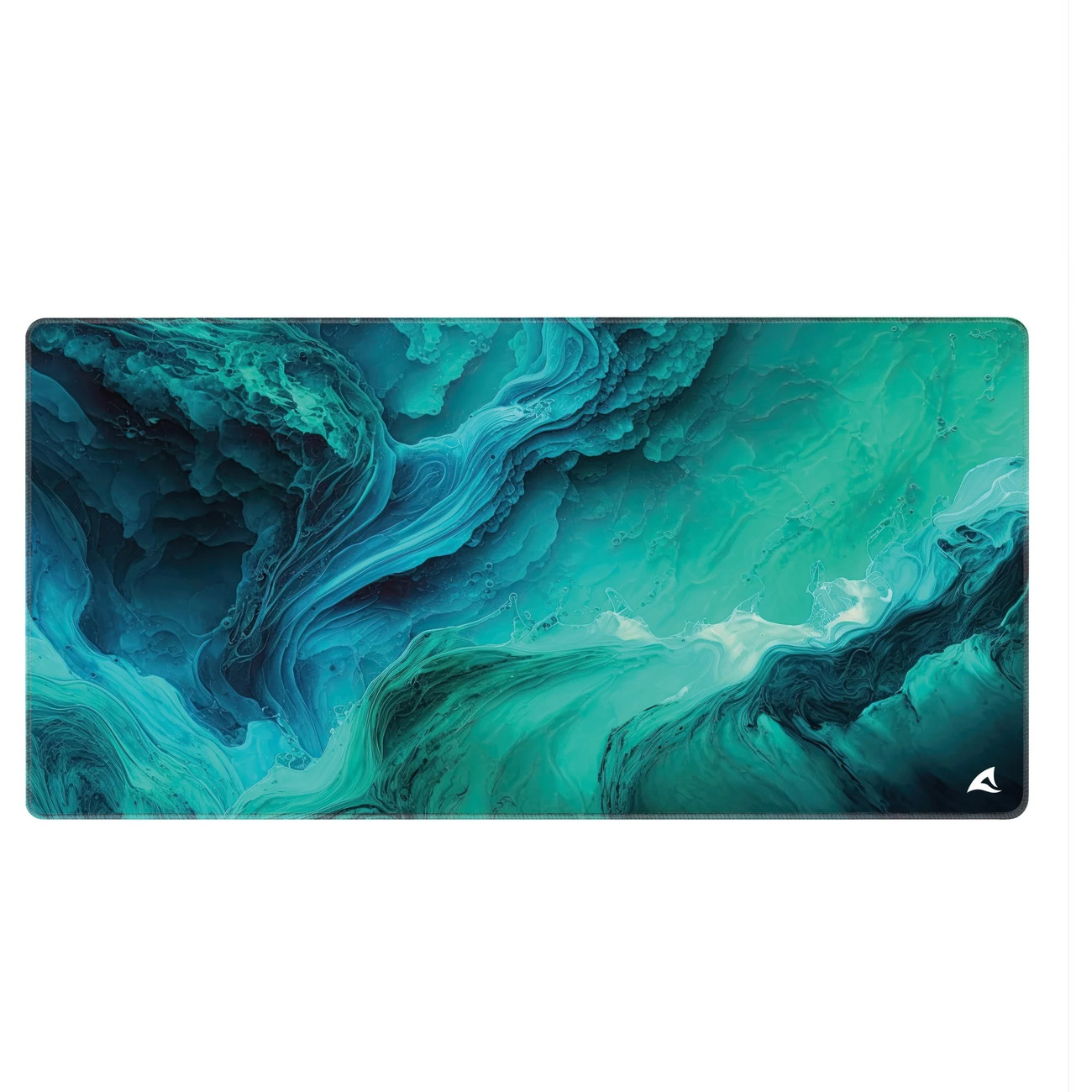 SHARKOON SKILLER SGP40 D10 MOUSEPAD TAPPETINO GAMING 1000 x 500 x 3 MM NUBE BLU/VERDE