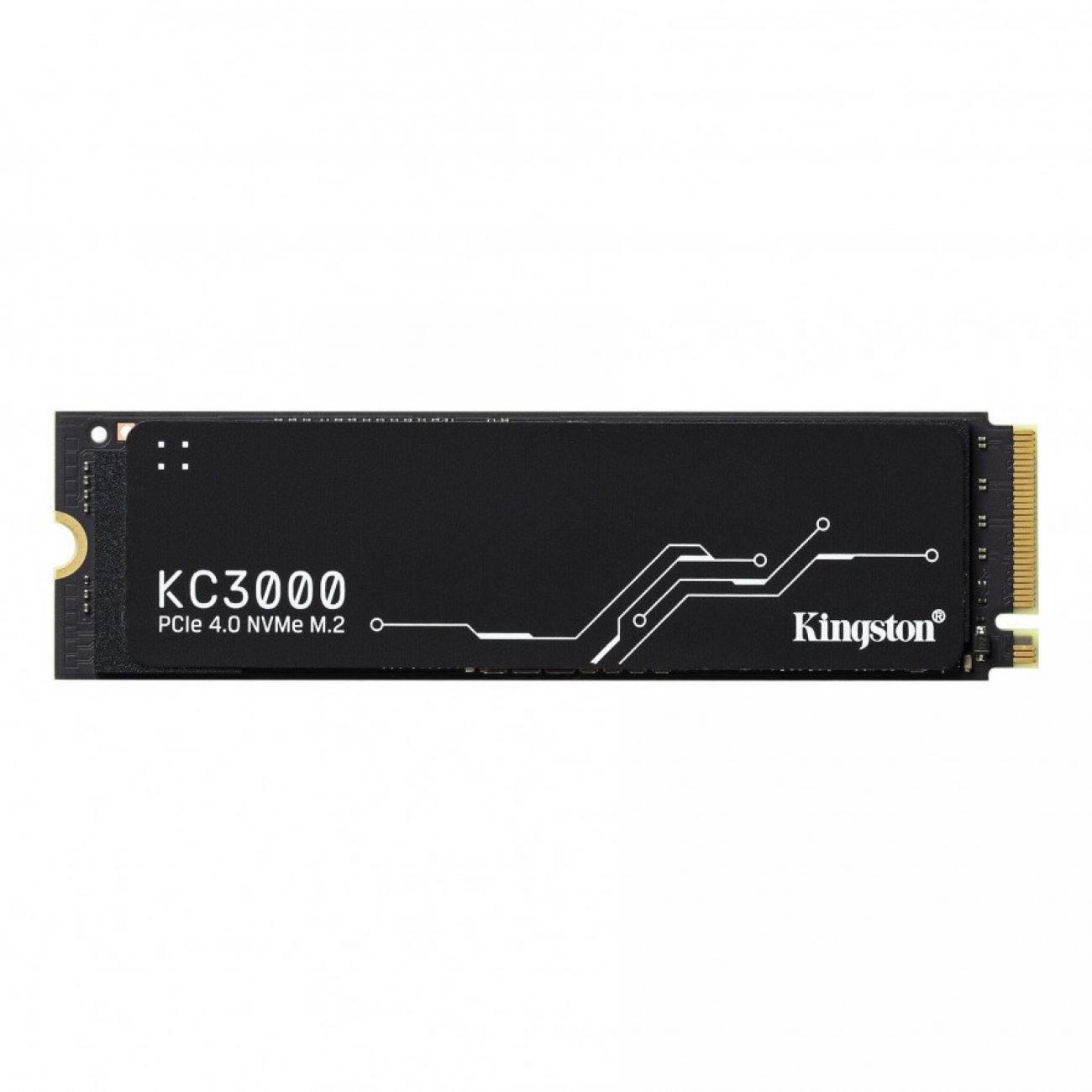 KINGSTON SSD INTERNO KC3000 2TB M.2 2280 PCIE 4.0 R/W 7000/7000 MB/S