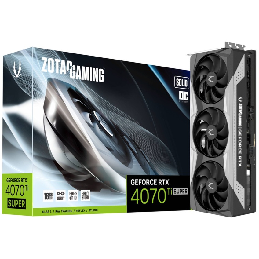 Zotac scheda video NVIDIA GeForce RTX 4070 Ti SUPER 16 GB GDDR6X