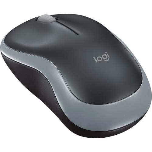 Mouse LOGITECH RETAIL - M185, Wireless, Ottico, Grigio LOGITECH