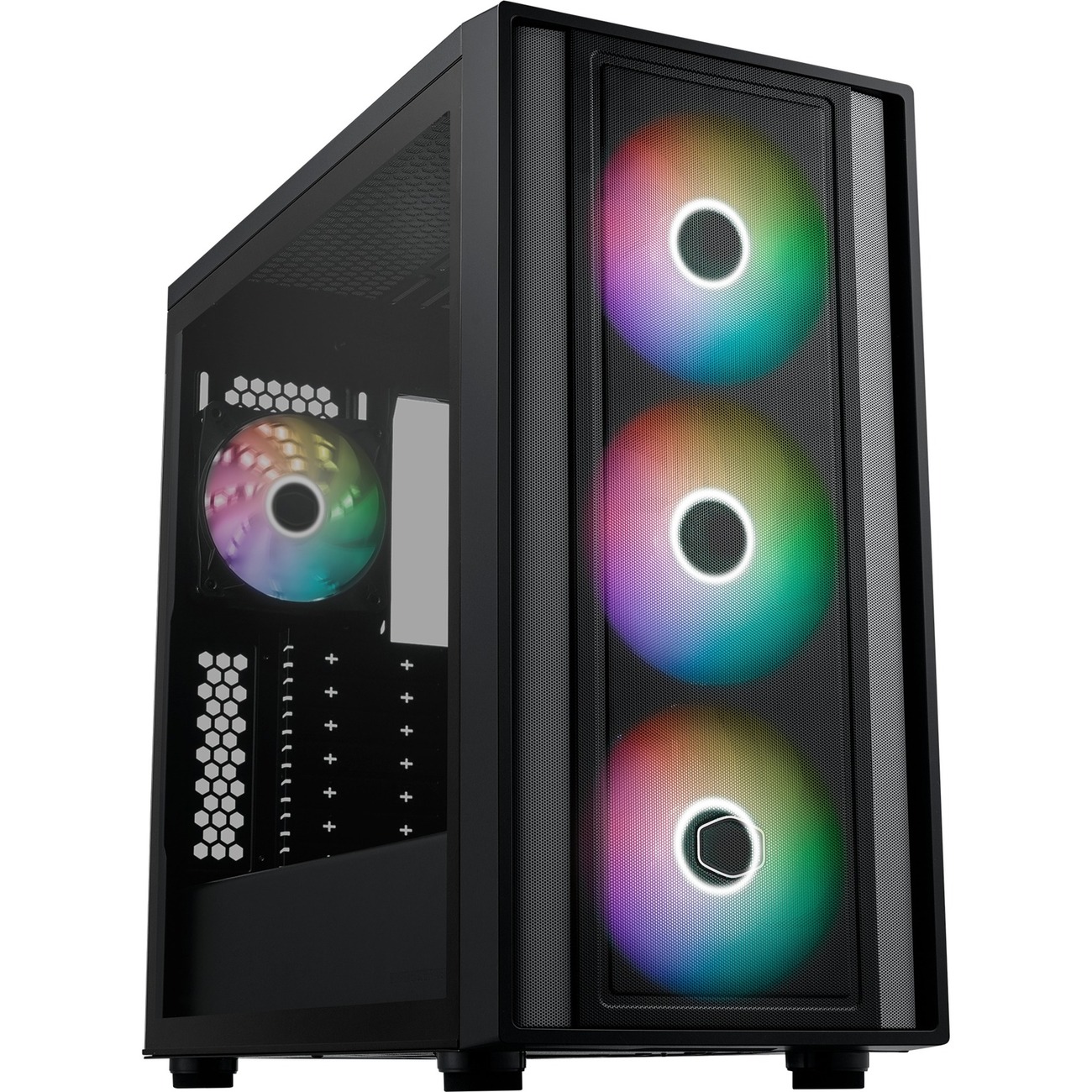 Cooler Master Masterbox 600 BTF ARGB Black Middle Tower Vetro Temperato No-Power...