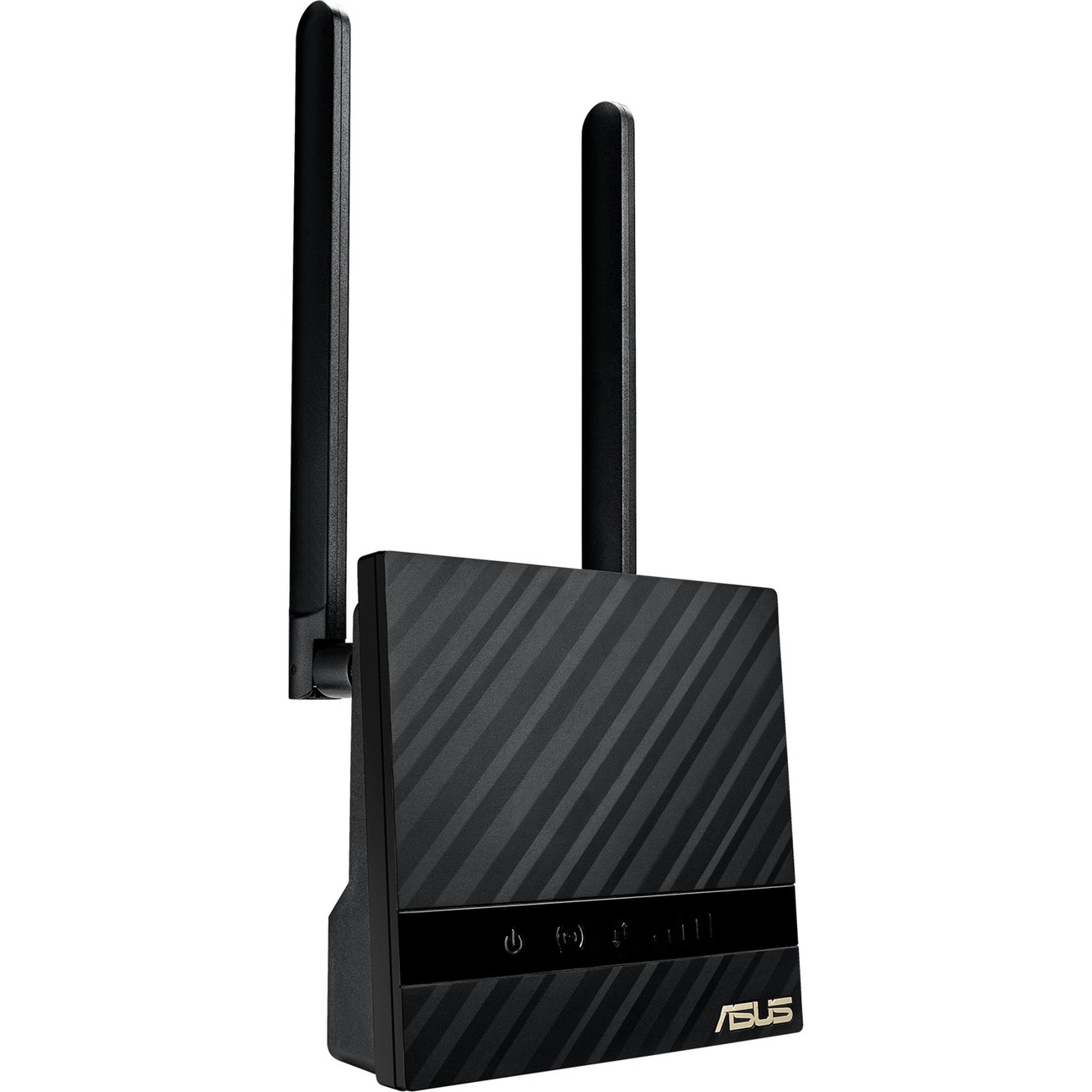 ASUS 4G-N16 router wireless Gigabit Ethernet Banda singola (2.4 GHz) Nero