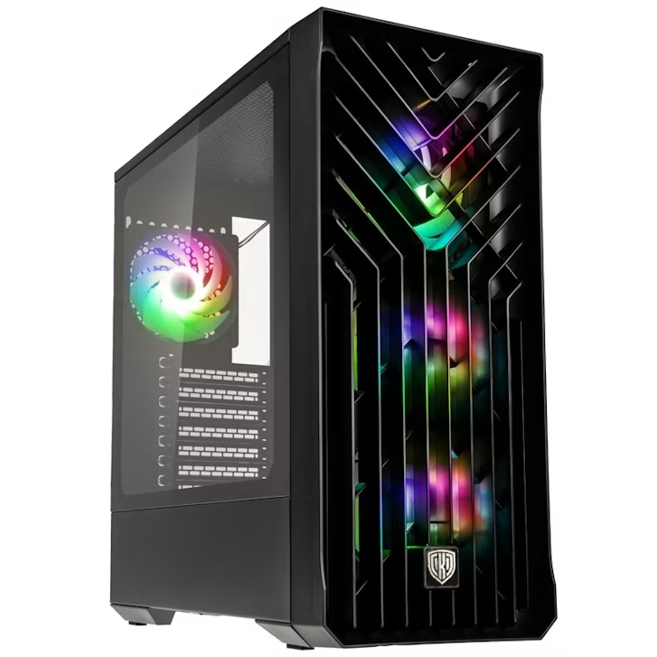 Case Pc Kolink Unity Cascade Argb E-Atx Midi Tower Nero