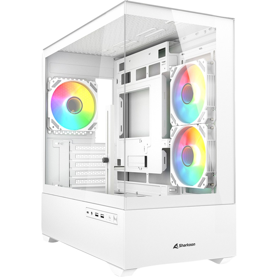 CASE MK6 RGB WHITE MICRO - ATX