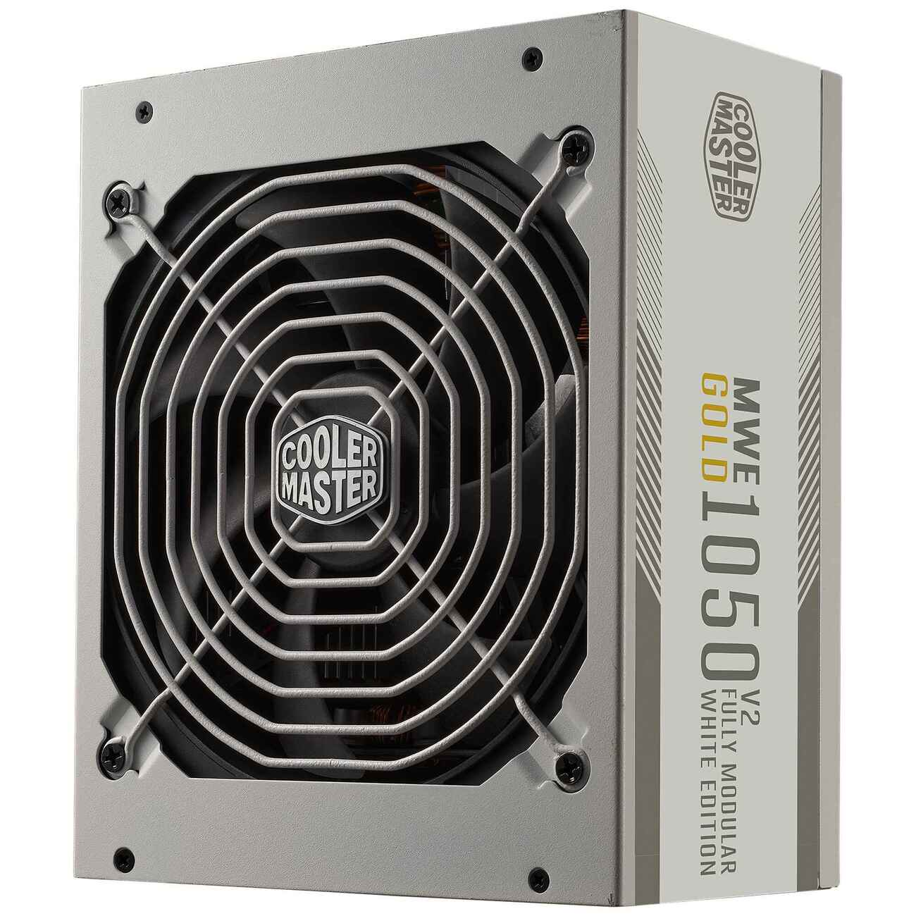 Cooler Master MWE Gold 1050 V2 Modulare, 80Plus Gold, Bianco - 1.050 watt