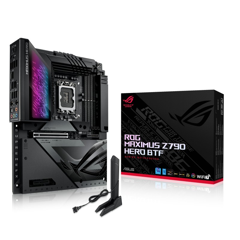 ASUS MB Z790, ROG MAXIMUS Z790 HERO BTF, LGA1700,USB3.2 GEN 2,MB