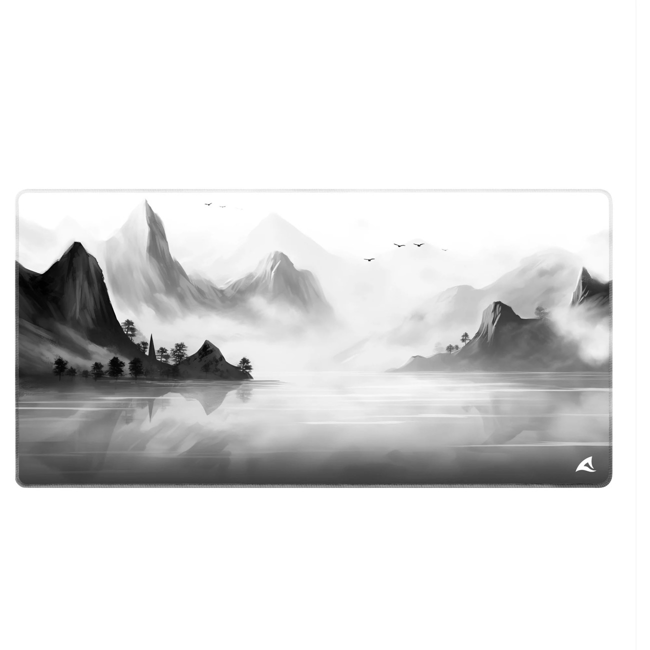 SHARKOON SKILLER SGP40 D9 MOUSEPAD TAPPETINO GAMING 1000 x 500 x 3 MM NEBBIA NERO/BIANCO